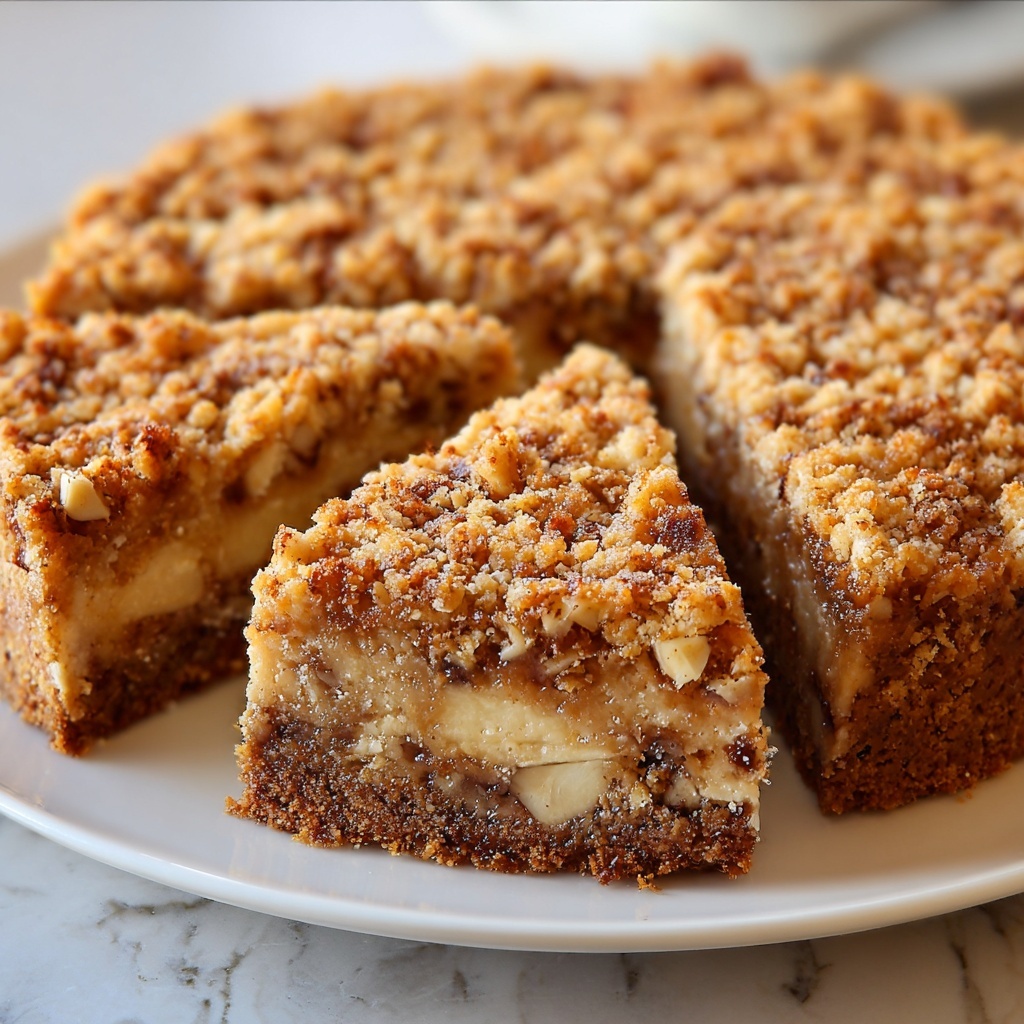 Swedish Apple Cake (Äppelkaka) Recipe - Recipe Image