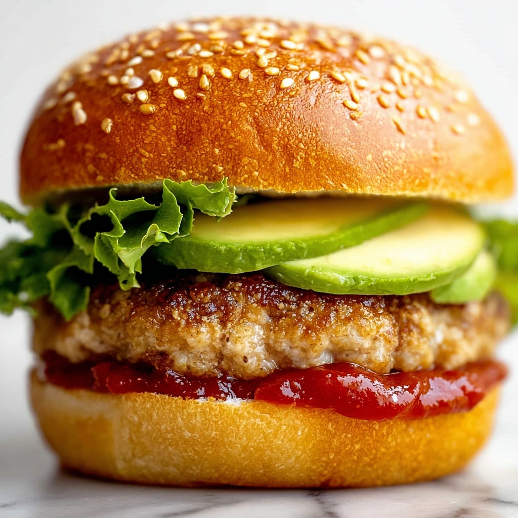 Turkey Burger with Chipotle Mayo and Fresh Toppings Recipe - Recipe Image