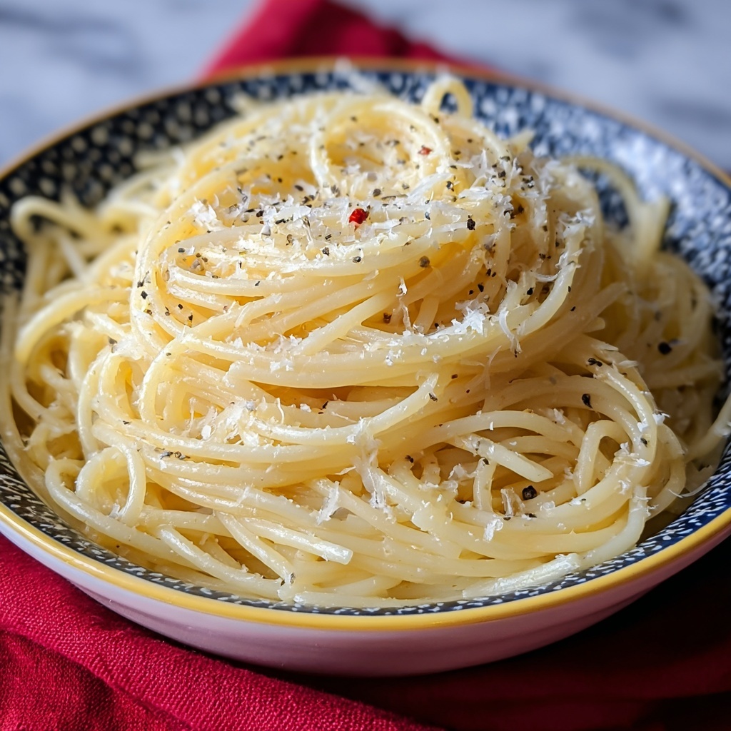 Spaghetti Cacio e Pepe Recipe - Recipe Image