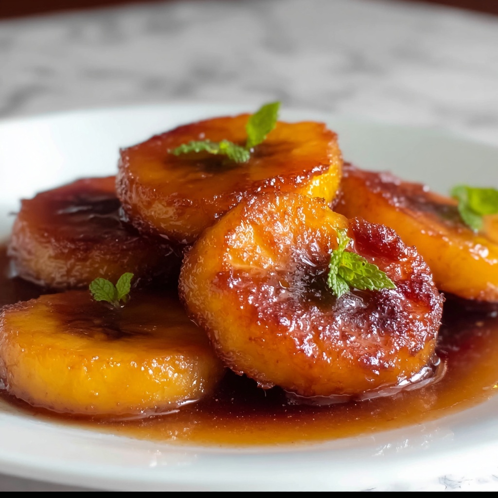 Southern Fried Peaches Recipe - Recipe Image
