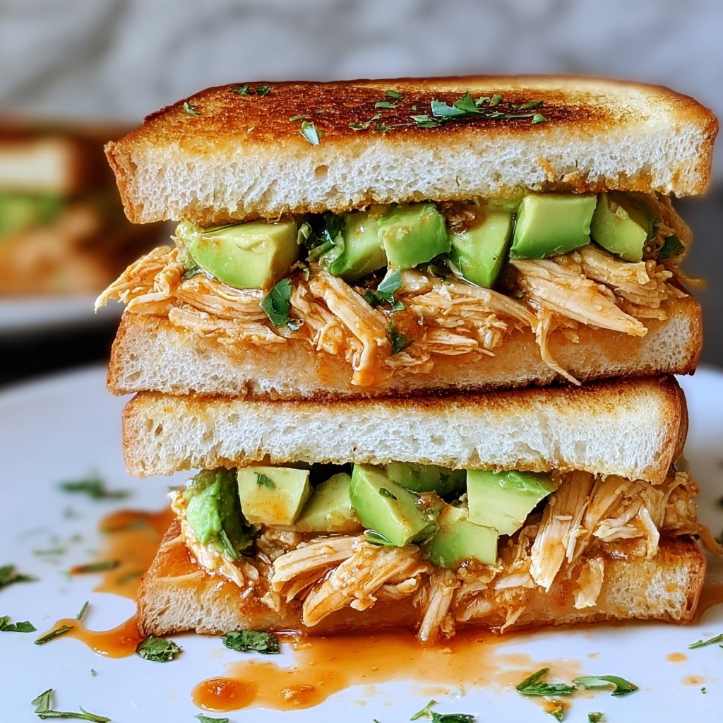 Chicken Avocado Melt Sandwich Recipe - Recipe Image
