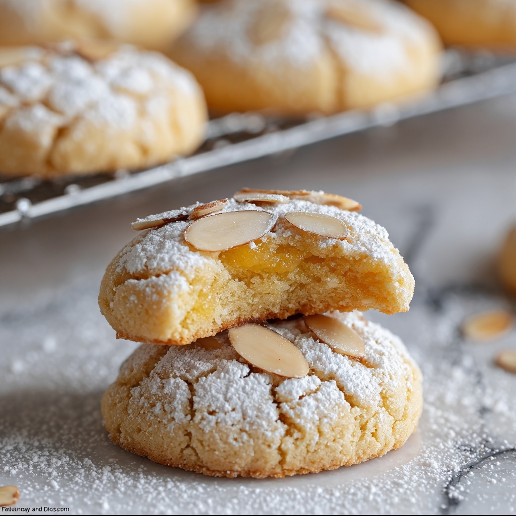 Soft & Chewy Almond Paste Cookies Recipe - Recipe Image