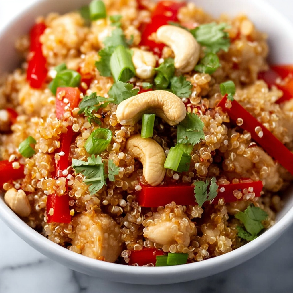 Cashew Chicken Quinoa Bake Recipe - Recipe Image