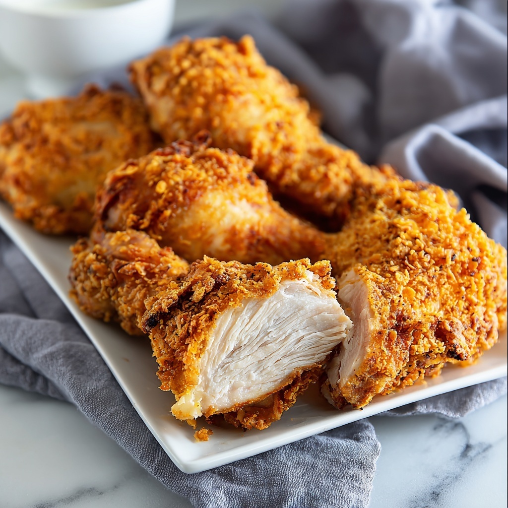 Crispy, Juicy Southern Fried Chicken Recipe - Recipe Image