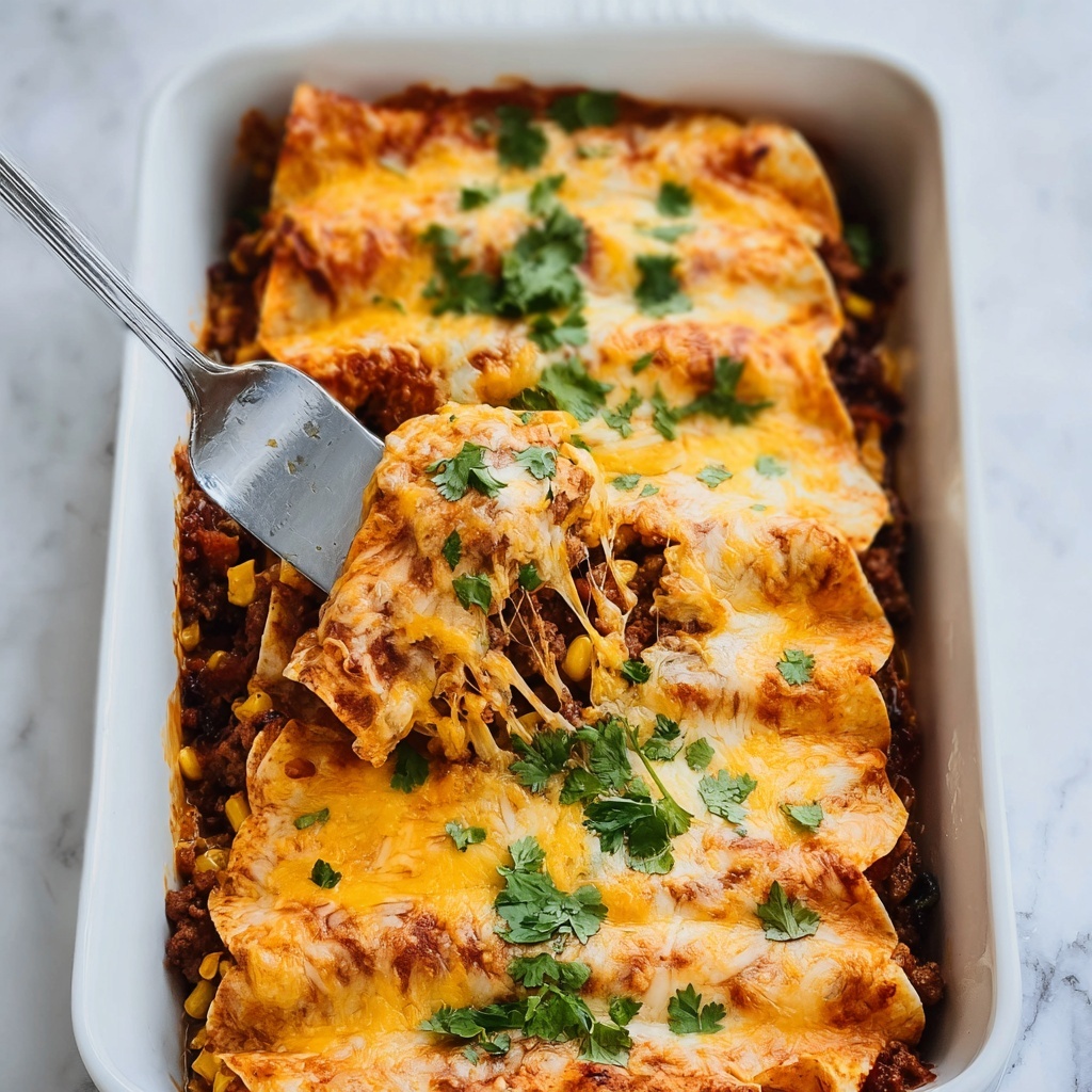 Shredded Beef Enchiladas Recipe - Recipe Image