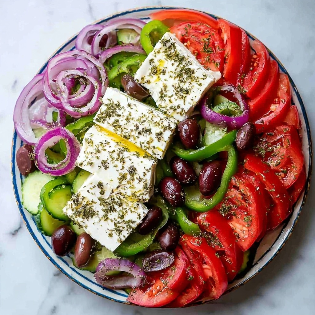 Classic Greek Salad Recipe - Recipe Image