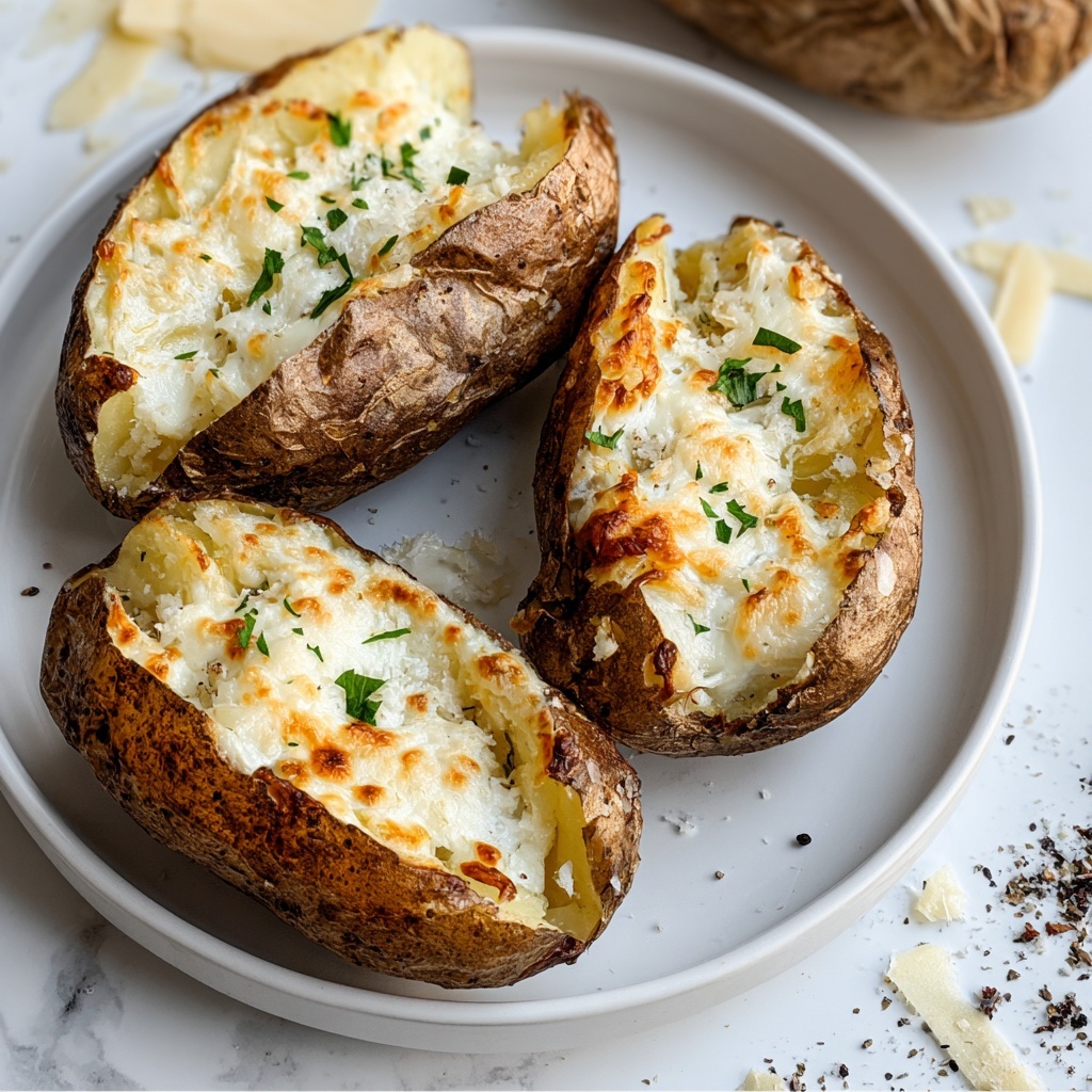 Air Fryer Baked Potatoes Recipe - Recipe Image