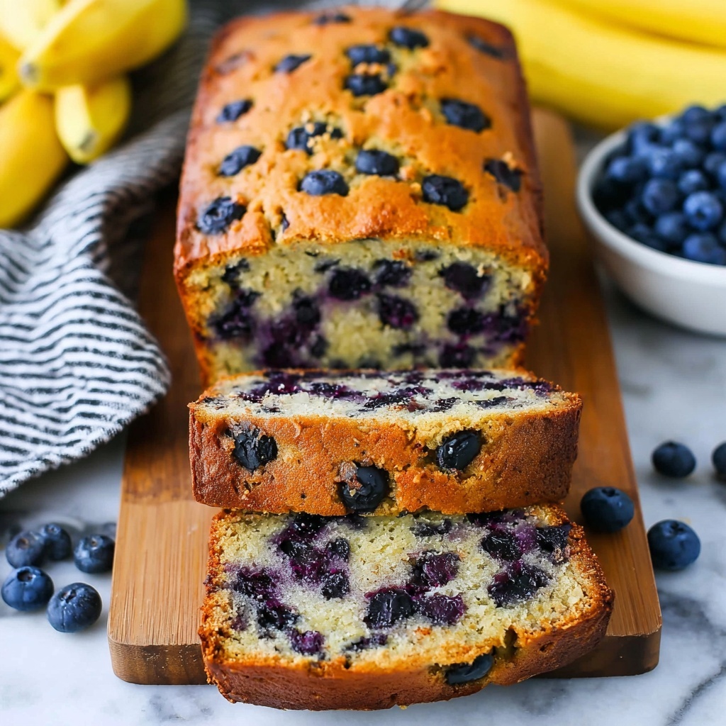 Blueberry Banana Bread Recipe - Recipe Image