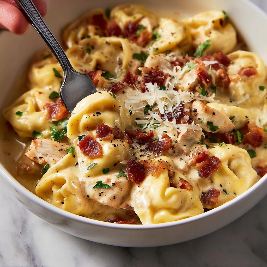 Marry Me Chicken Tortellini Recipe - Recipe Image