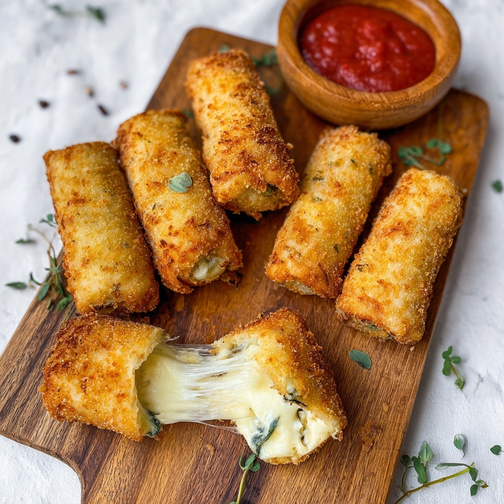 Crispy Fried Lasagna Rolls Recipe - Recipe Image