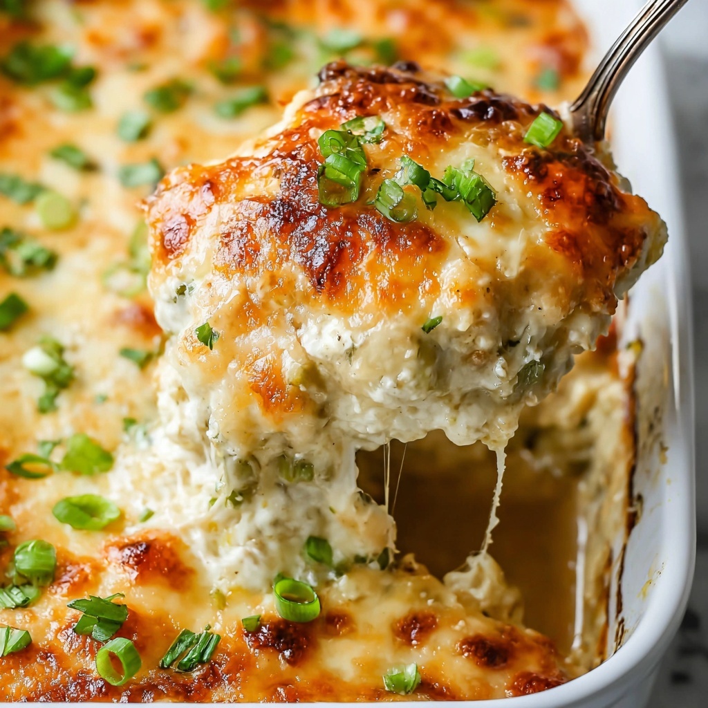 Salsa Verde Baked Chicken with Melted Monterey Jack Recipe - Recipe Image