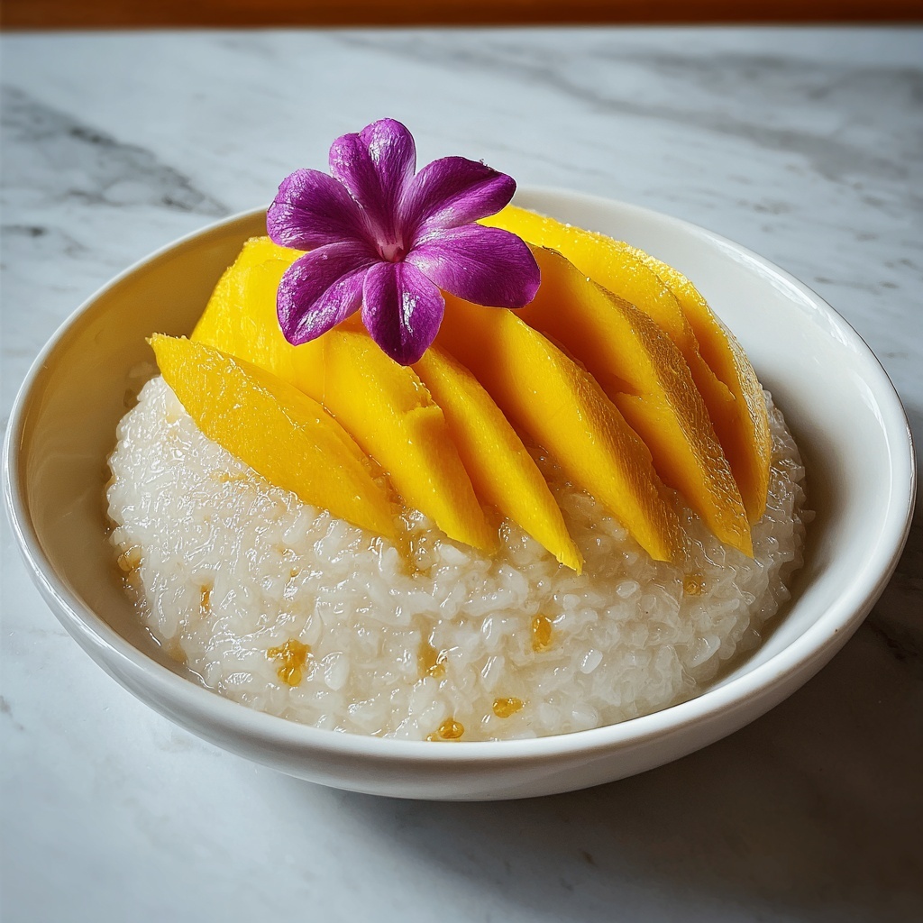 Mango Sticky Rice Recipe - Recipe Image