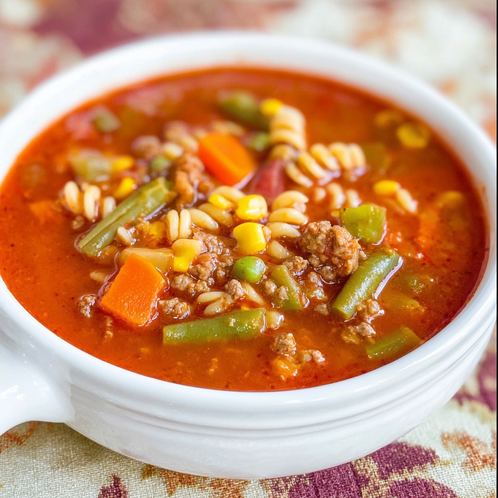 Vegetable Beef Ramen Soup Recipe - Recipe Image