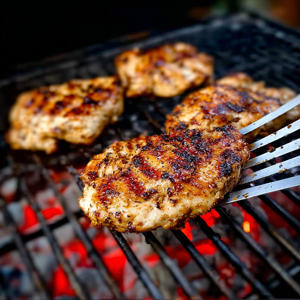 Roasted Garlic Italian Grilled Chicken Recipe - Recipe Image