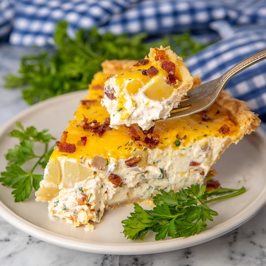 Loaded Potato Quiche Recipe - Recipe Image