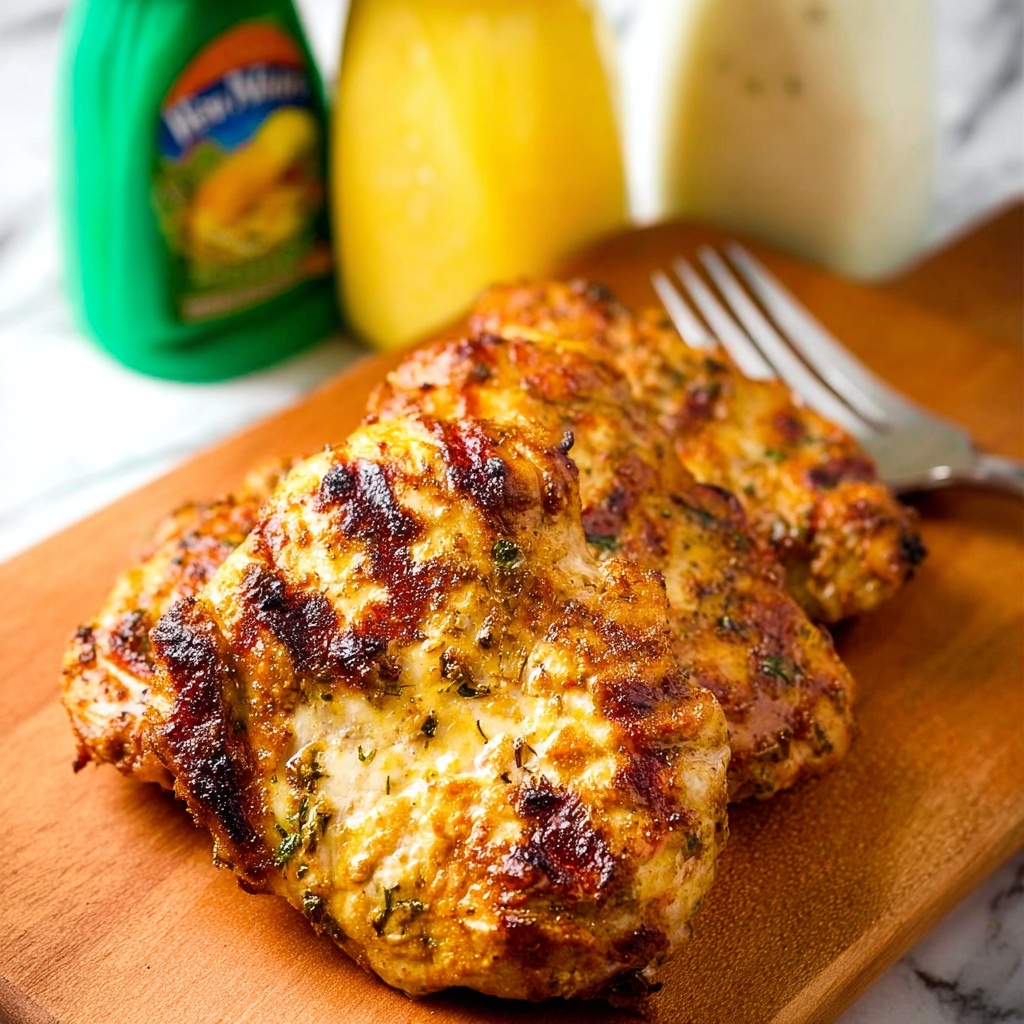 Italian BBQ Ranch Grilled Chicken Recipe - Recipe Image