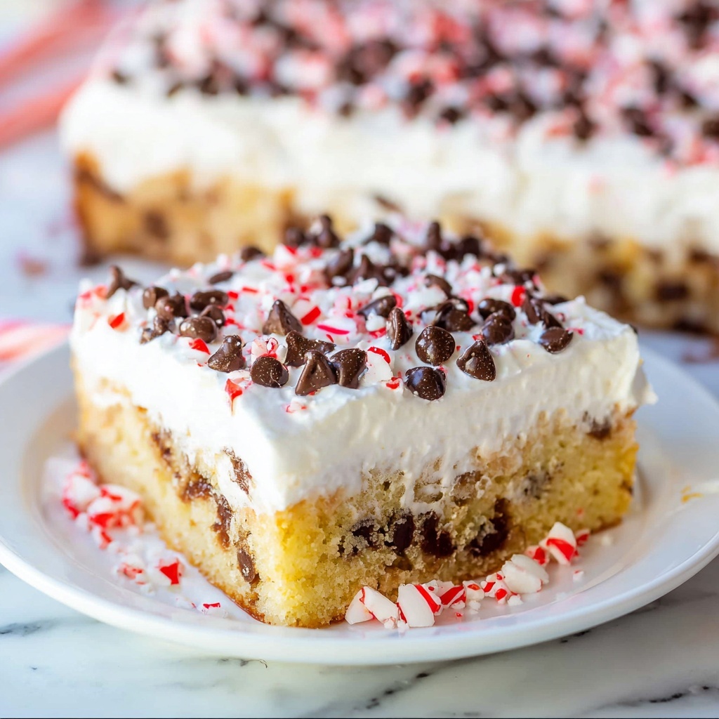 Peppermint Chocolate Chip Tres Leches Cake Recipe - Recipe Image