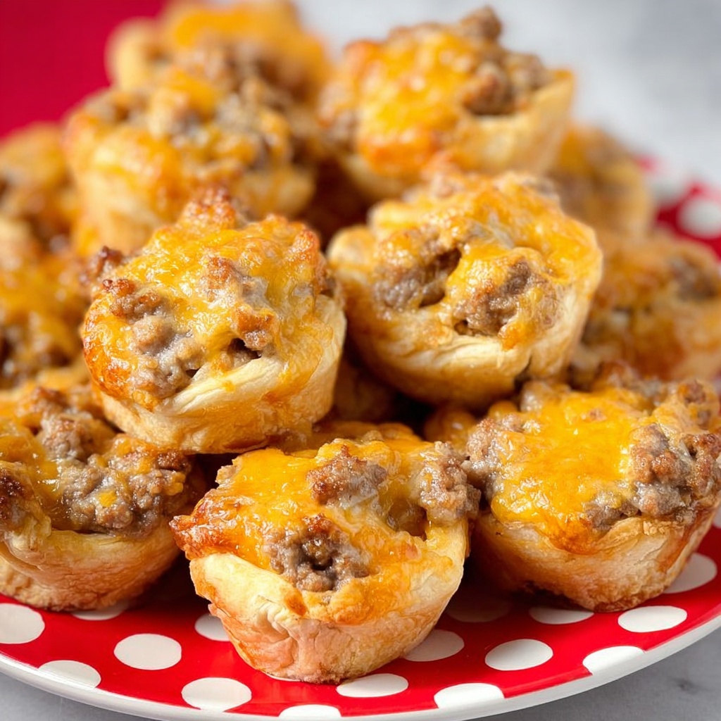 Sausage and Cream Cheese Biscuit Bites Recipe - Recipe Image