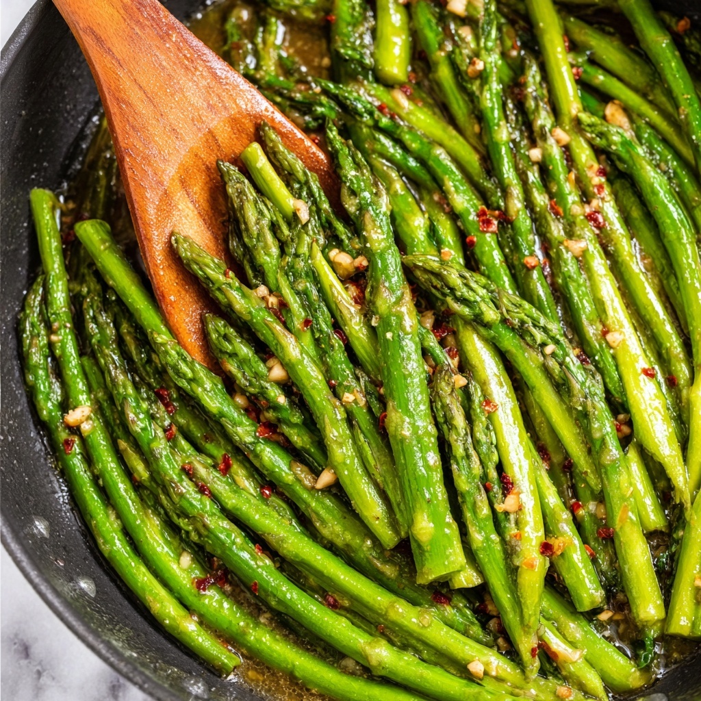 Honey Garlic Asparagus Recipe - Recipe Image