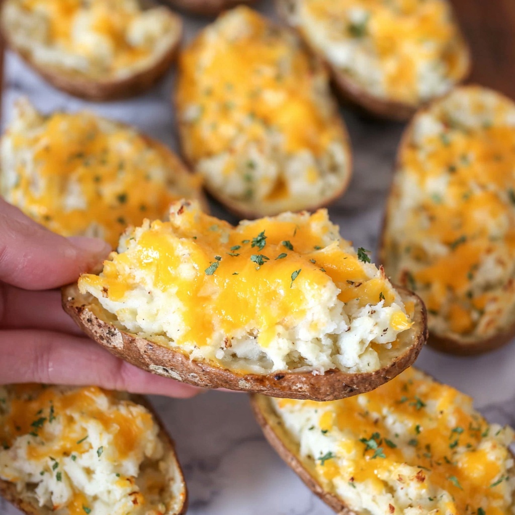 Million Dollar Twice Baked Potatoes Recipe - Recipe Image