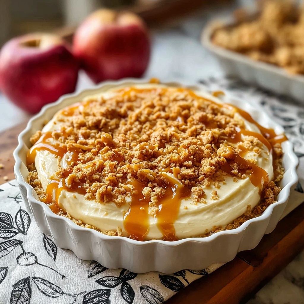 Caramel Apple Cheesecake Dip Recipe - Recipe Image
