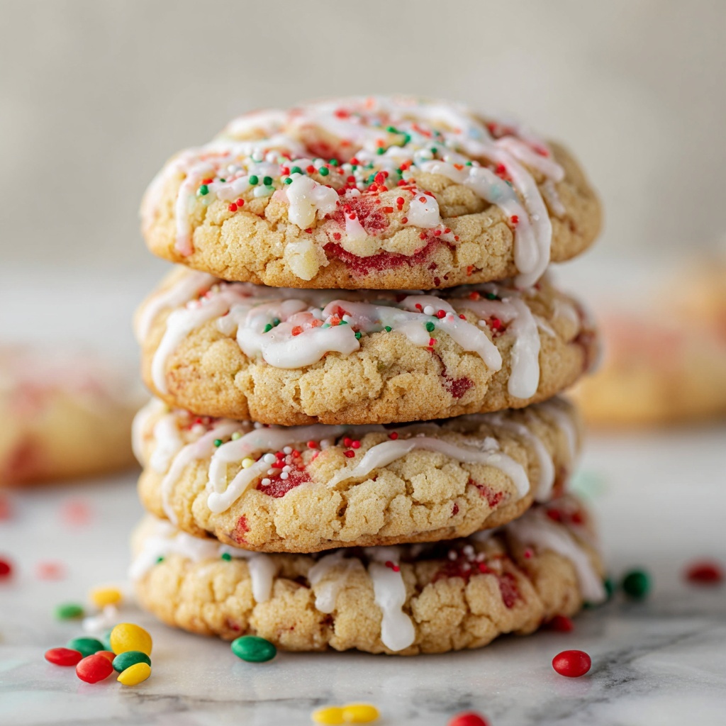 Strawberry Pop Tart Cookies Recipe - Recipe Image