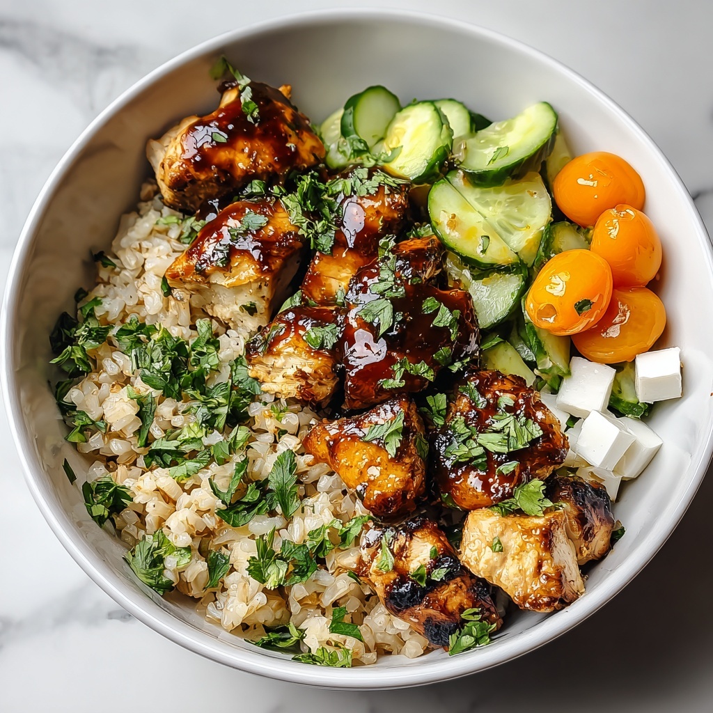 Hot Honey Chicken Bowl Recipe - Recipe Image