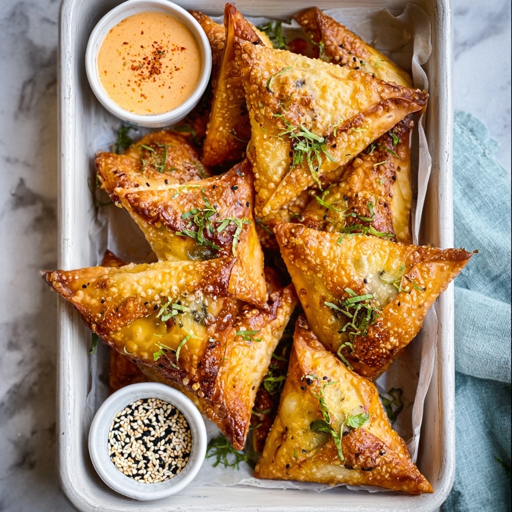 Crispy Jalapeño Corn Wontons Recipe - Recipe Image