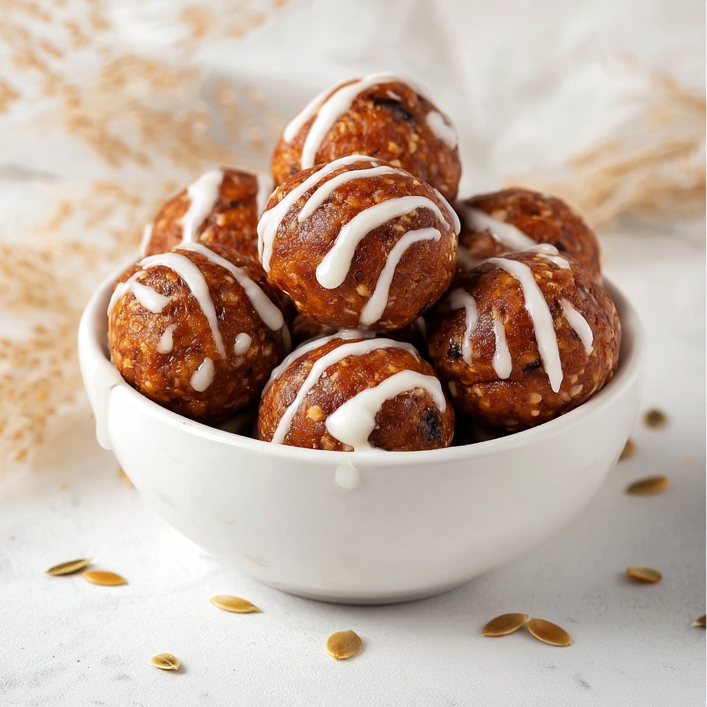 Pumpkin Spice Protein Balls Recipe - Recipe Image