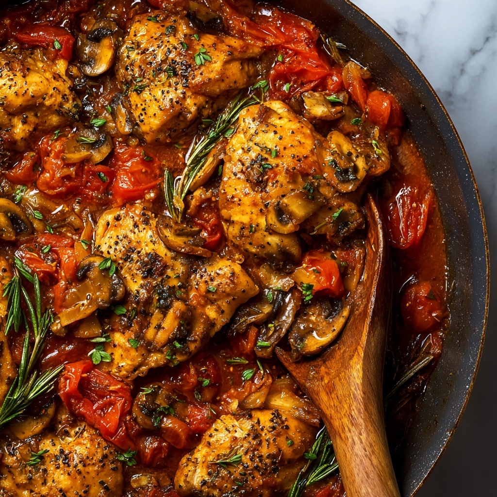 Hearty Chicken Cacciatore Recipe - Recipe Image