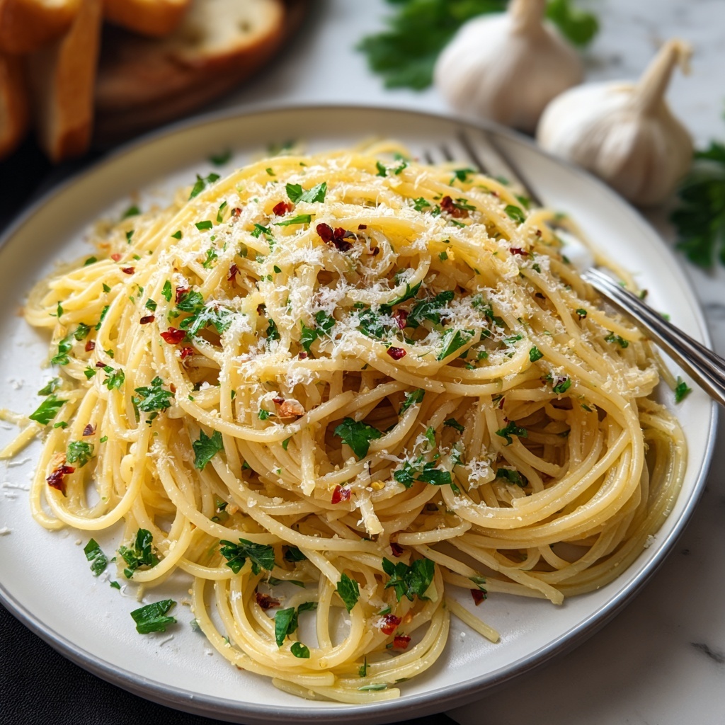 Garlic & Herb Linguine Recipe - Recipe Image