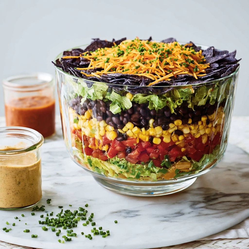 7 Layer Taco Salad Recipe - Recipe Image