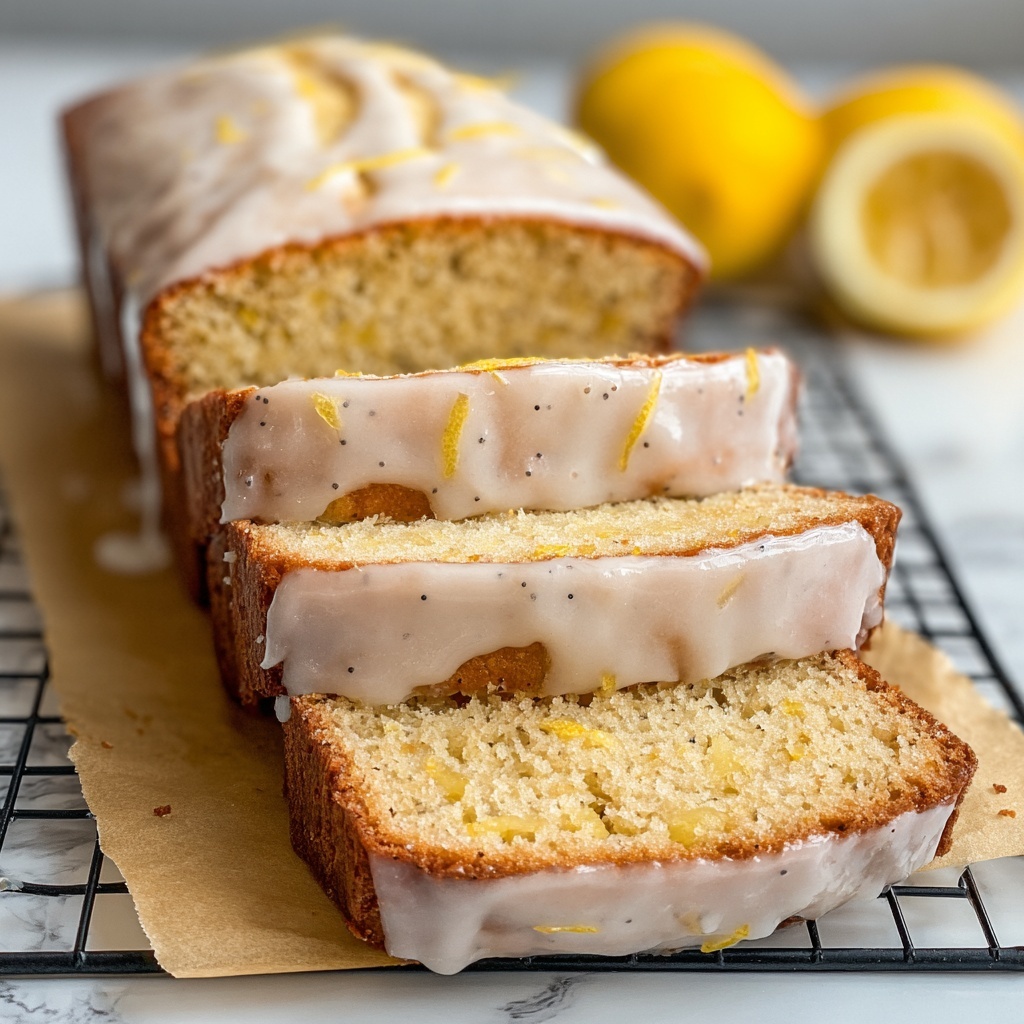 Keto Lemon Bread Recipe - Recipe Image