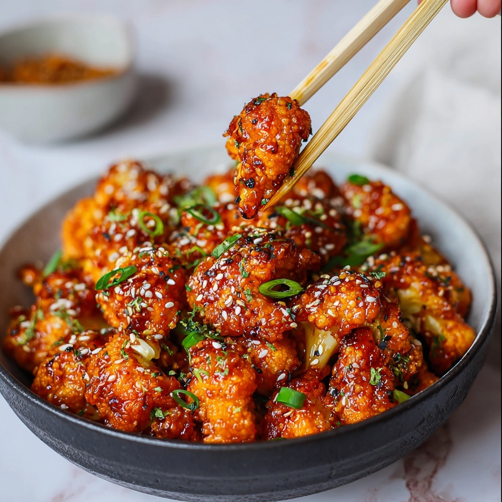Sticky Sesame Cauliflower Recipe - Recipe Image