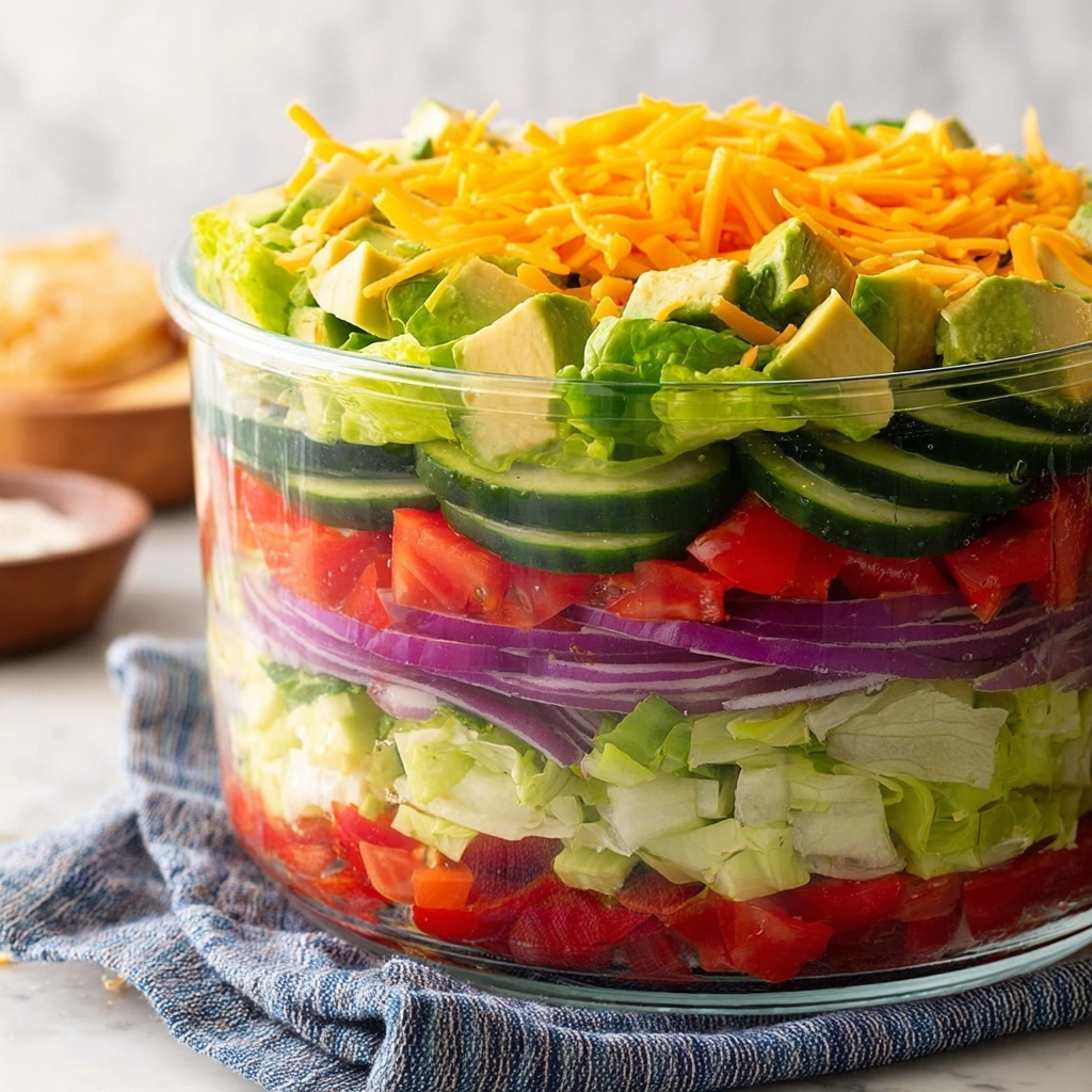 Mexican Layered Salad Recipe - Recipe Image