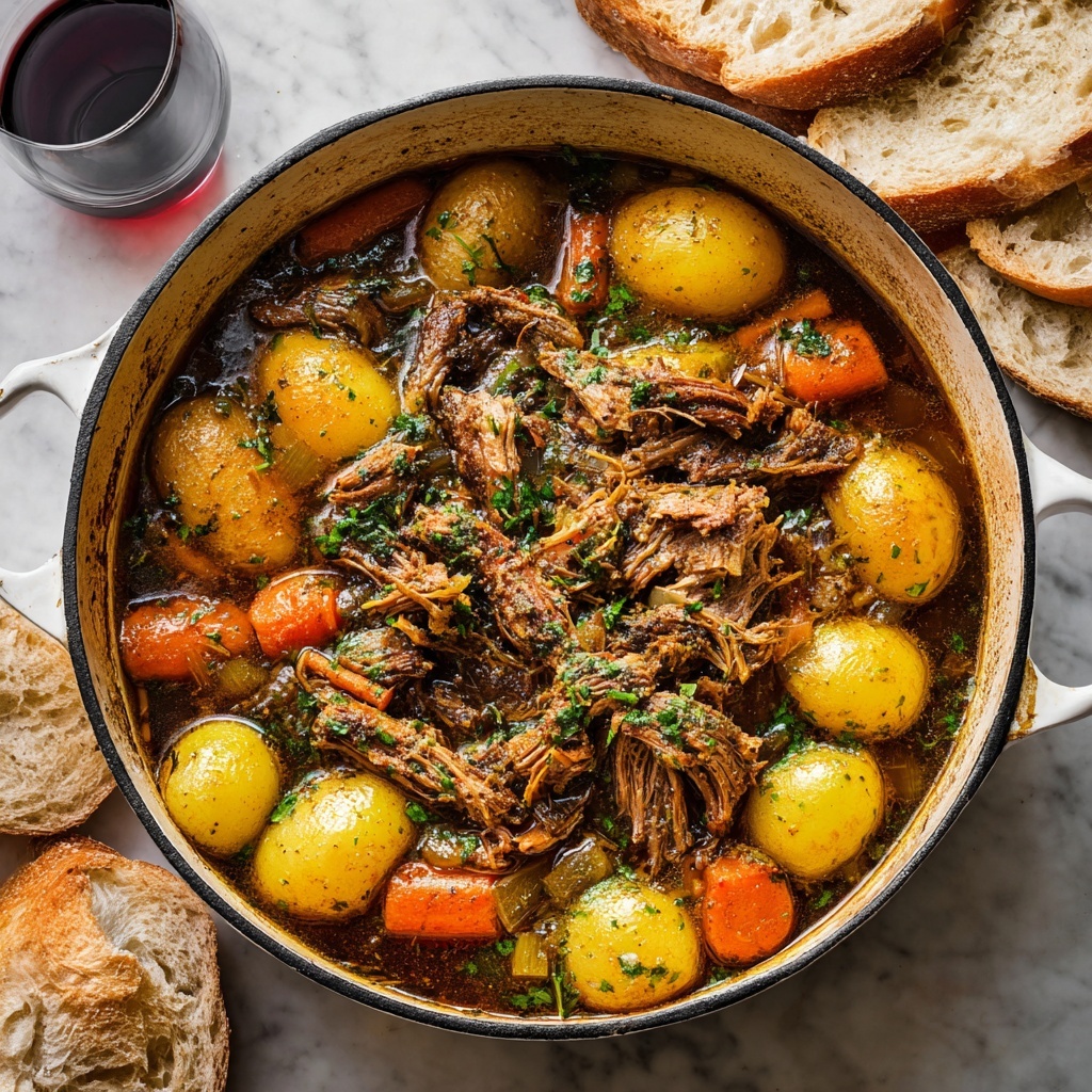 Italian Pot Roast Recipe - Recipe Image
