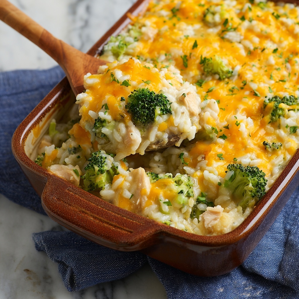 Chicken Broccoli Rice Casserole Recipe - Recipe Image