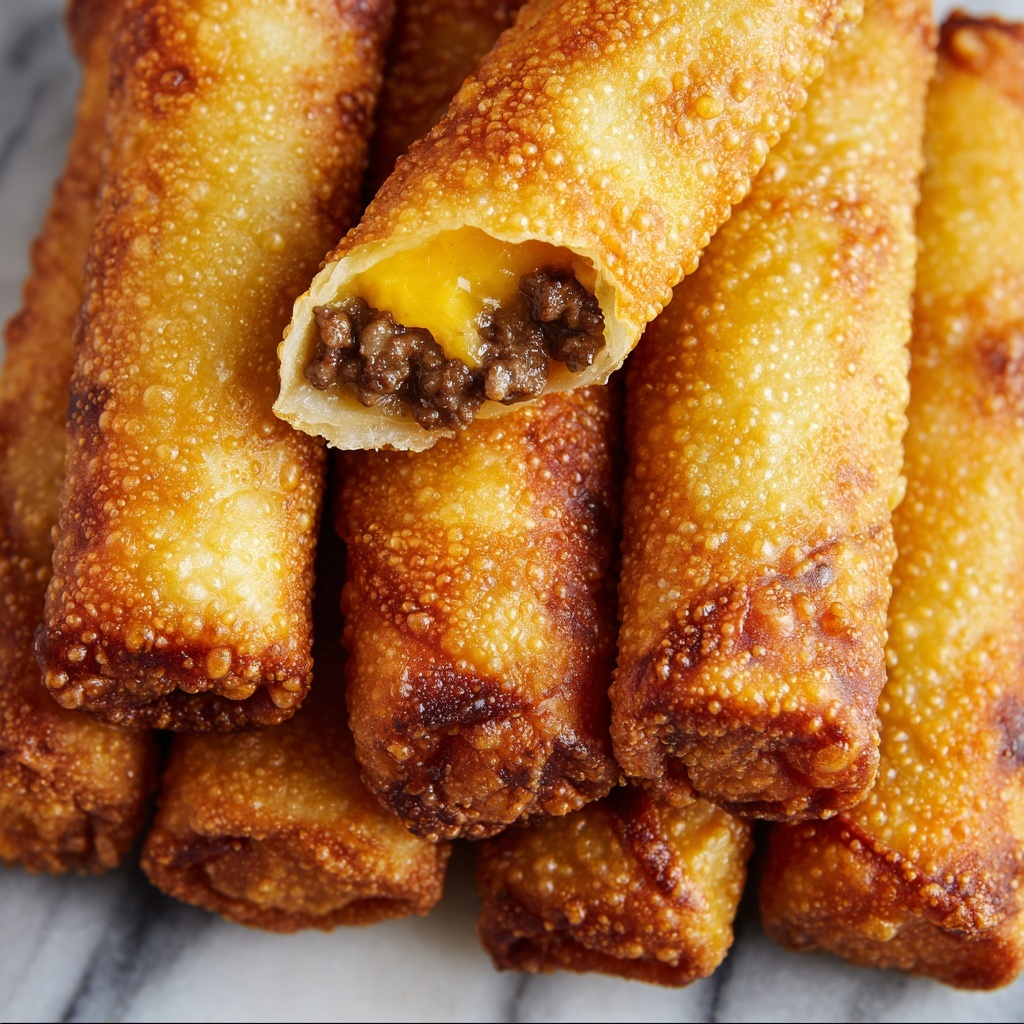 Nacho Egg Rolls Recipe - Recipe Image