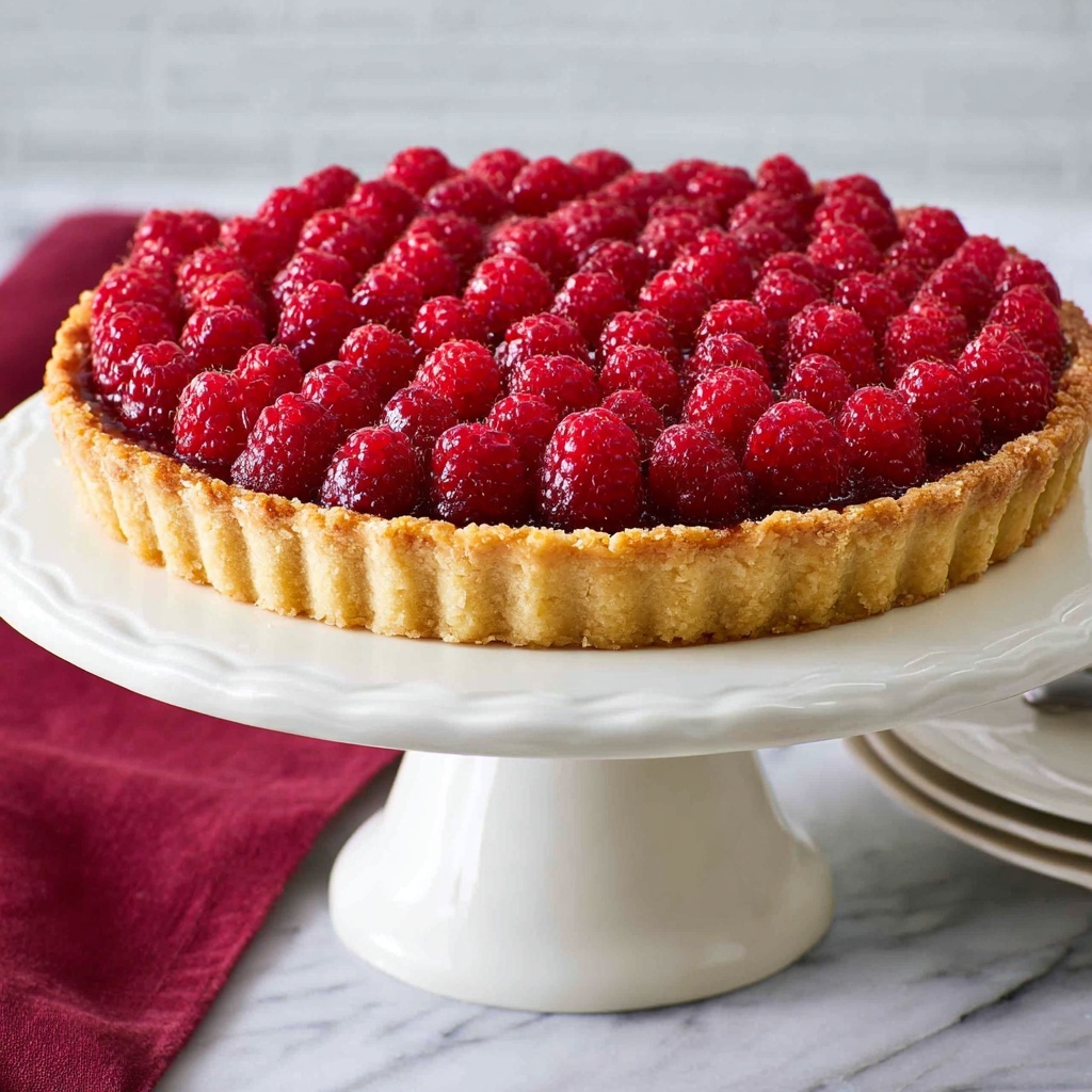 Chocolate and Raspberry Tart Recipe - Recipe Image
