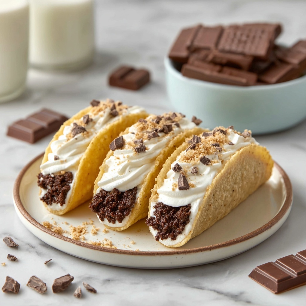 Cheesecake Cookie Dough Tacos Recipe - Recipe Image