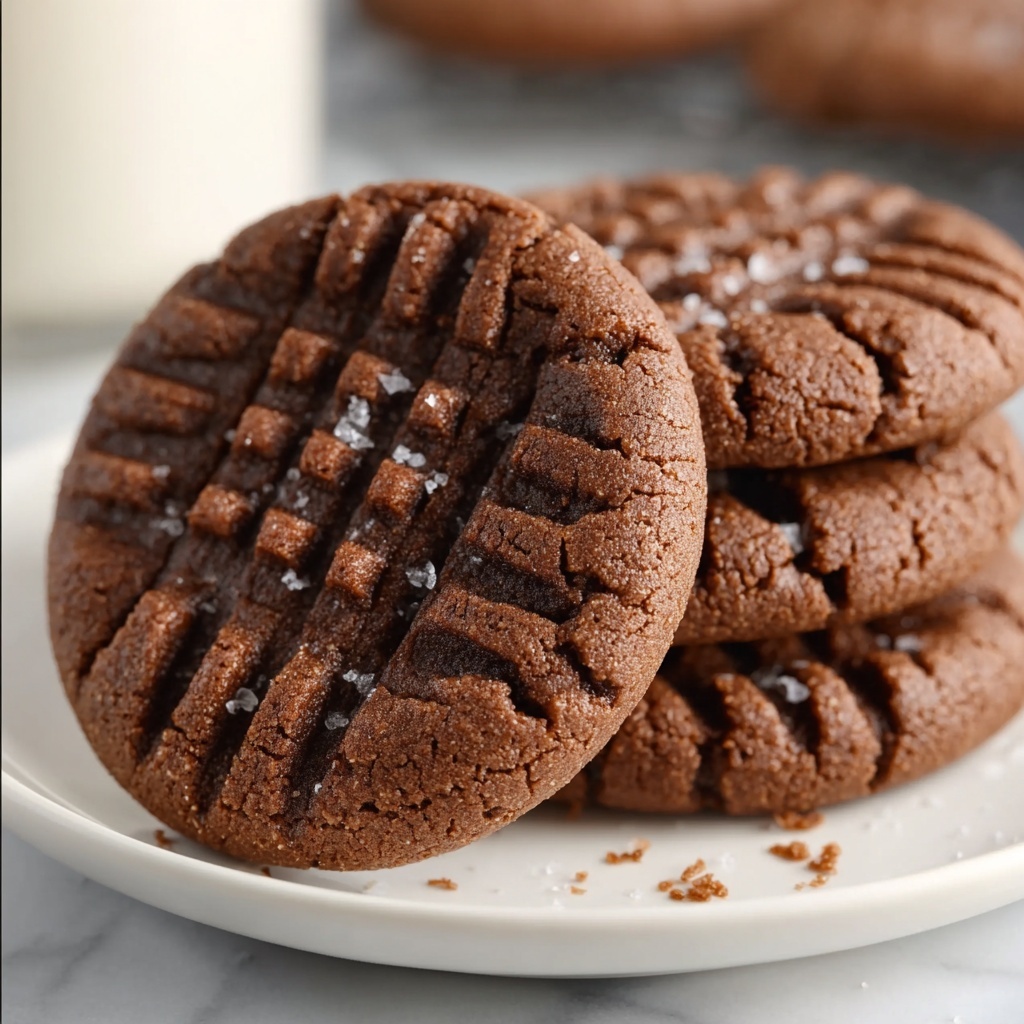 Chocolate Peanut Butter Cookies Recipe - Recipe Image