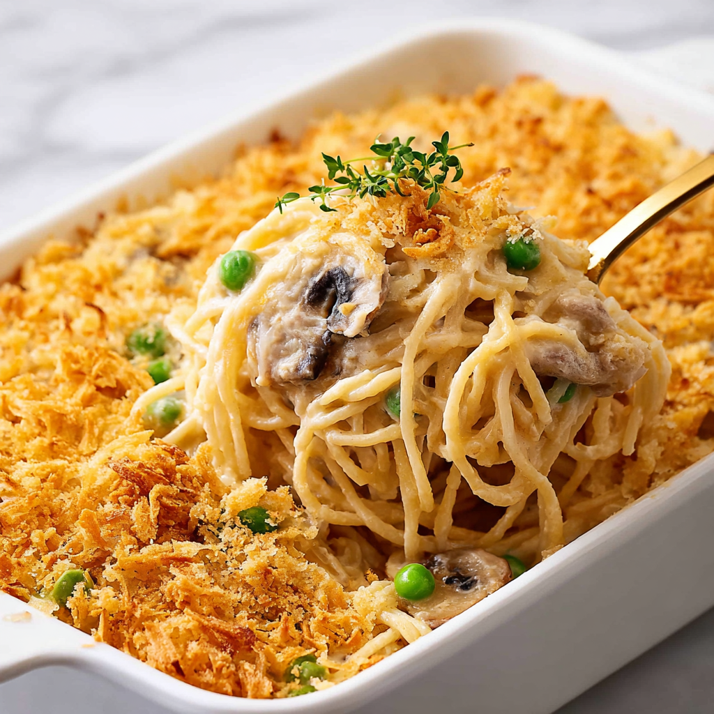 Turkey Tetrazzini Recipe - Recipe Image
