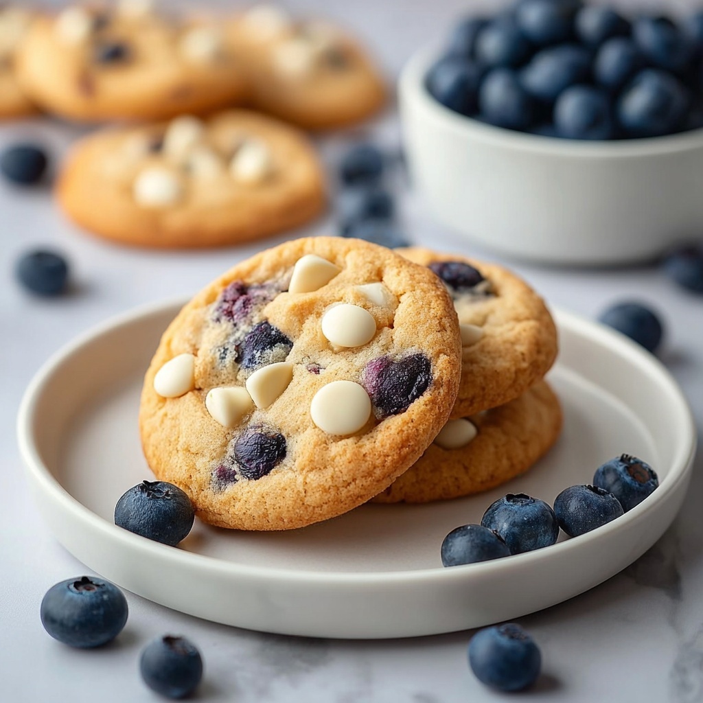 Blueberry White Chocolate Chip Cookies: The Ultimate Recipe - Recipe Image
