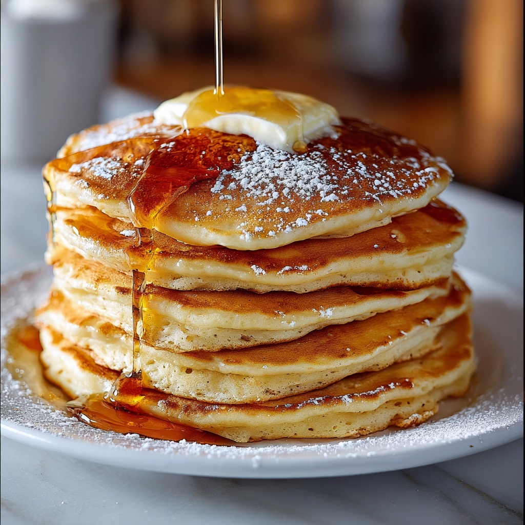 Homemade Pancakes Recipe - Recipe Image