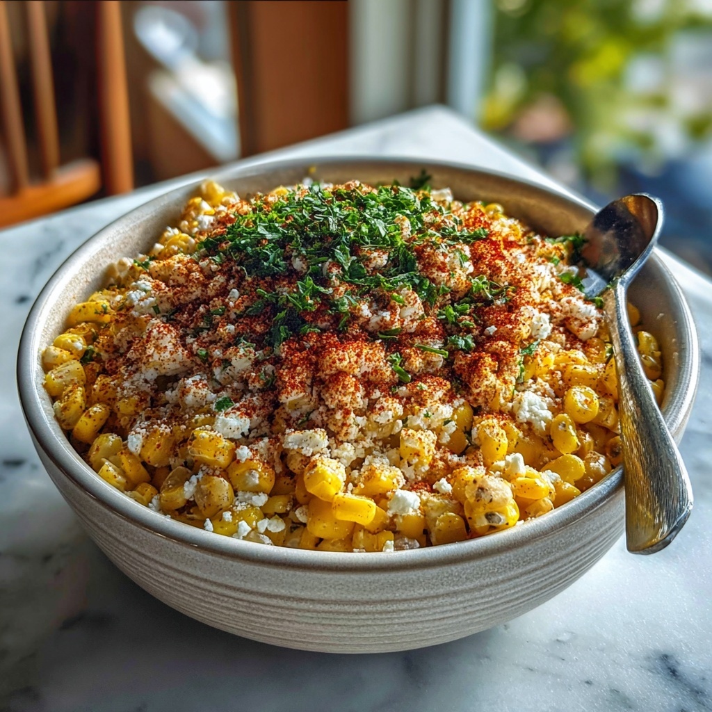 Mexican Street Corn Salad: A Delicious & Easy Recipe - Recipe Image