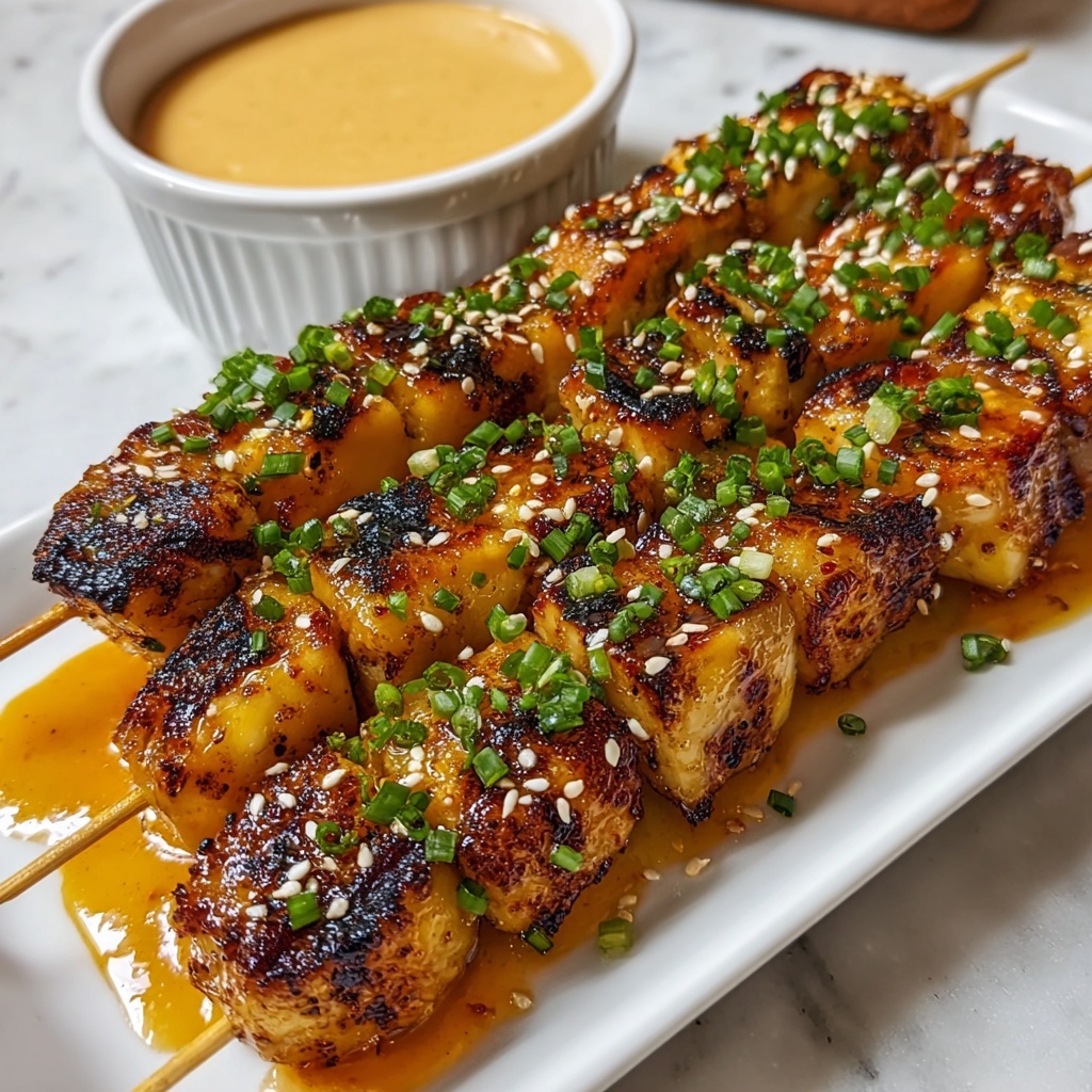 Bang Bang Chicken Skewers with Spicy Mayo Sauce Recipe - Recipe Image