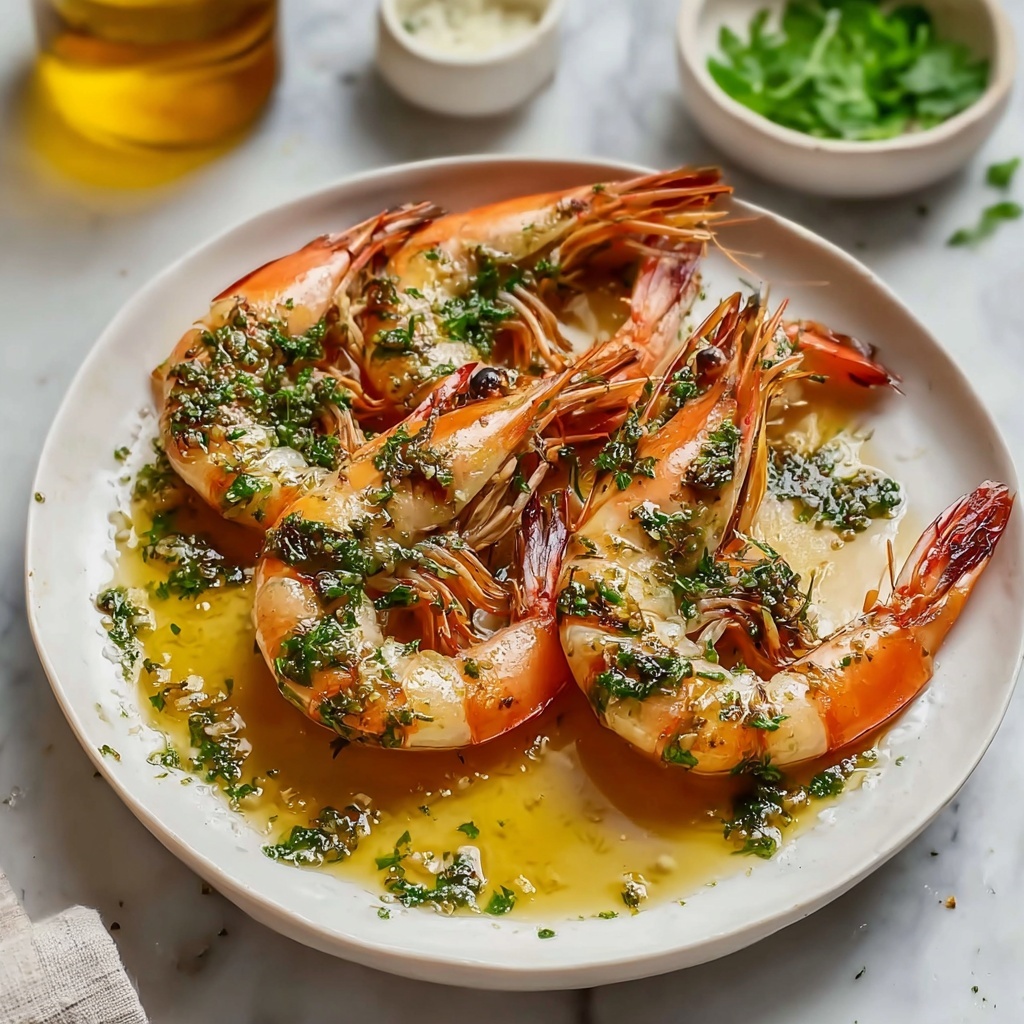 Garlic Butter Tiger Shrimp Recipe - Recipe Image