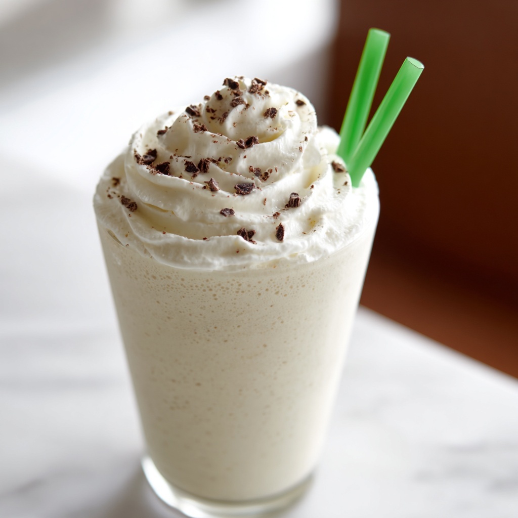 Vanilla Bean Frappuccino at Home Recipe - Recipe Image