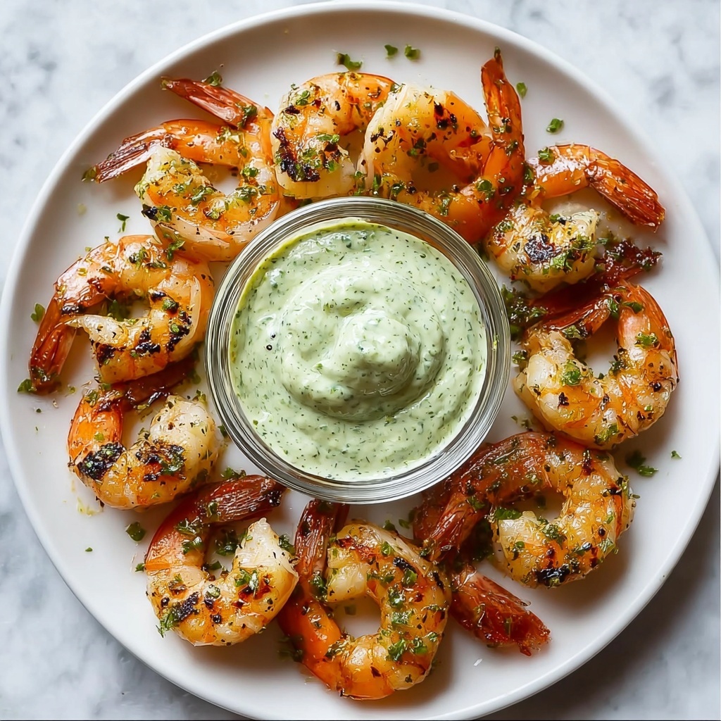 Chili Lime Shrimp with Avocado Crema Recipe - Recipe Image
