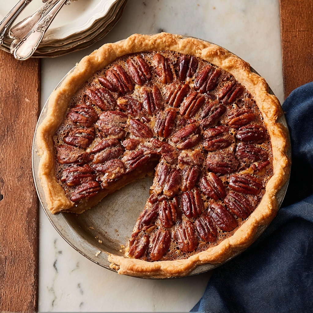 Best Southern Pecan Pie Recipe - Recipe Image